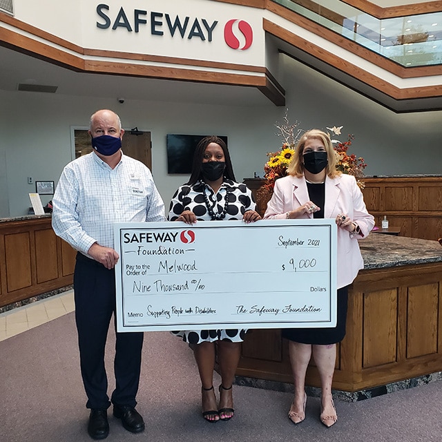 Safeway Foundation Check Presentation